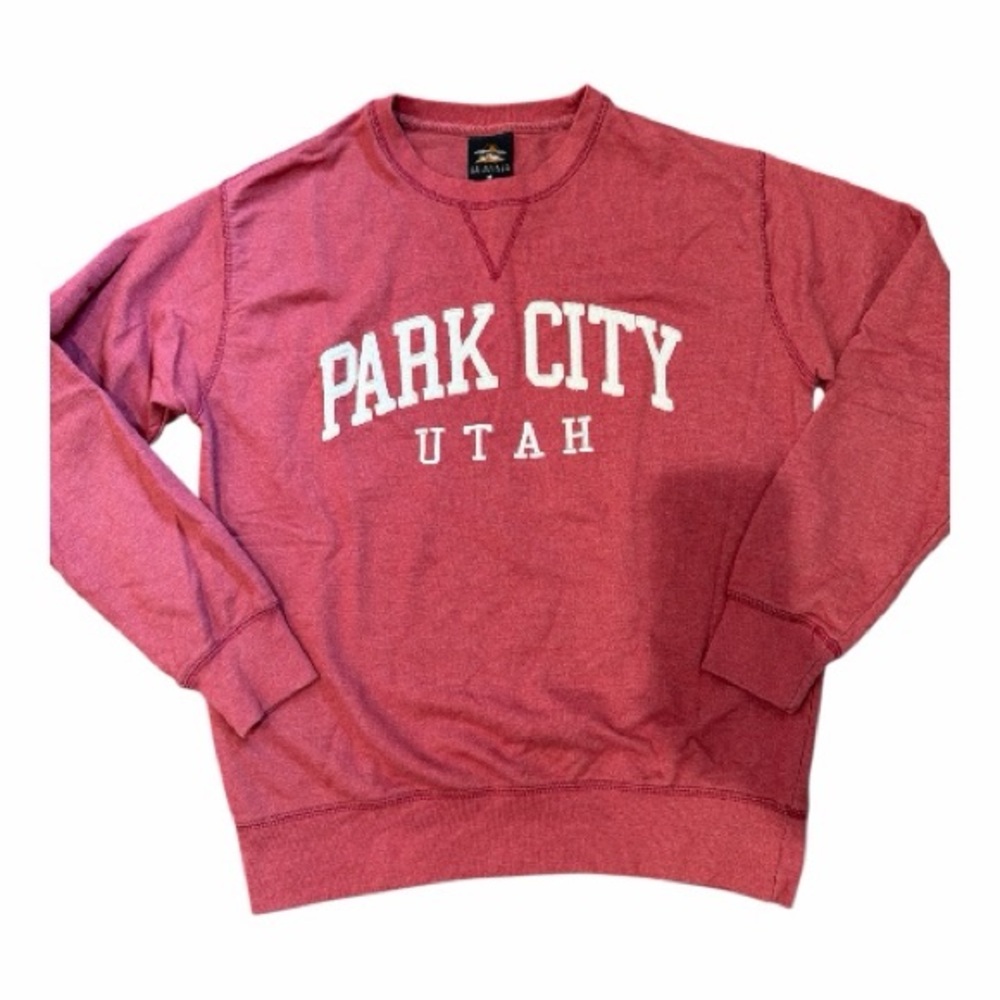 Prairie Mountain Park City Utah Crewneck Sweatshirt M